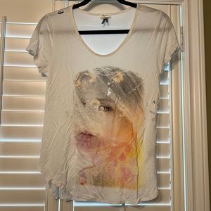 Small Dynamite vintage white t-shirt